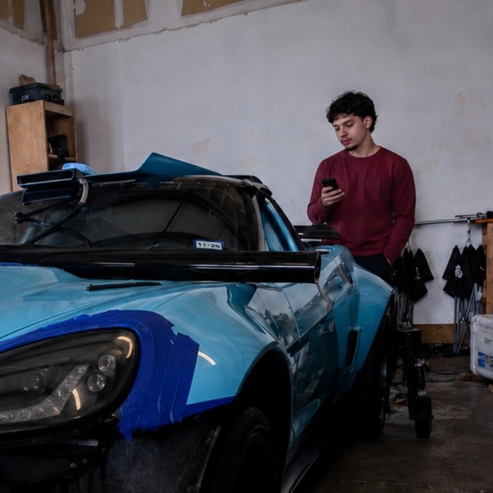 Ivis, the owner of Lonestar Headlights